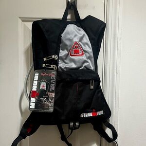 Iron Man Hydro Peak 2L Bladder Black and Gray Backpack